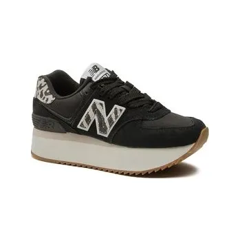 Dámská obuv New Balance Sneakersy WL574ZDA Černá 41_5