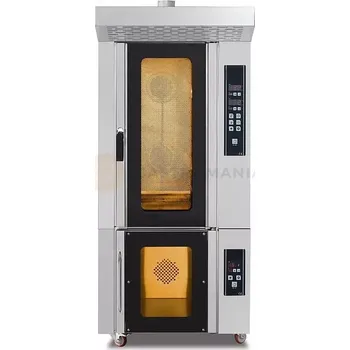 Pec na pizzu Elektrická konvekční parní pekařská trouba modulová, 9x 400x600 mm, 17,5 kW, 850x1150x1200 mm | RESTO QUALITY, PM-E-9