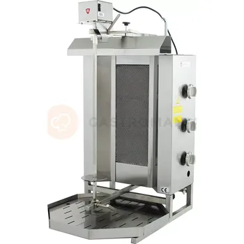 Plynová kartuše Gyros, plynové zařízení na gyros, 3 hořáky, nosnost do 40 kg, 670x550x990 mm | RESTO QUALITY, RQ32463