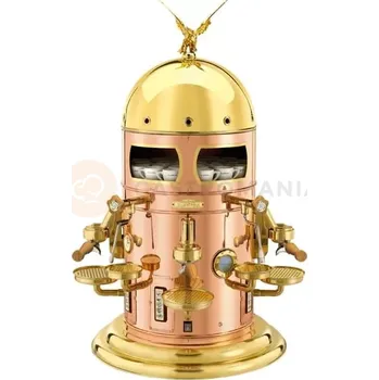 Vybavení pro přežití Pákový kávovar 2 skupinový, styl retro, 12,5 l, 680x950+200 mm, mosaz a měď | ELEKTRA, Belle Epoque Q1