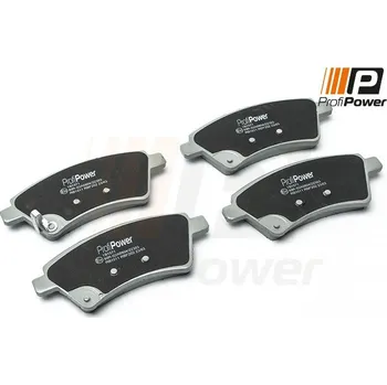Brzdová destička Sada brzdových destiček, kotoučová brzda ProfiPower 1B1071