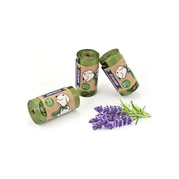 sáček na exkrement Nayeco sáčky na exkrementy 20 rolek po 15 ks s levandulovou vůní, recyklovatelné