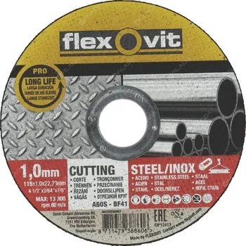 Řezný kotouč Kotouč řezný Flexovit PRO 115x1,0