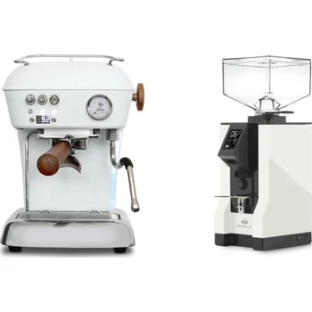 Set domácích spotřebičů Ascaso Dream PID, Cloud White + Eureka Mignon Specialita, BL…