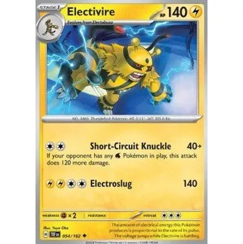 Sběratelská karetní hra Pokémon TEF 054/162 Electivire - Temporal Forces Stav: Near Mint, Verze: NORMAL