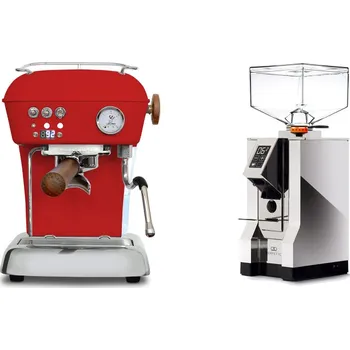 Kávovar Ascaso Dream PID, Love Red + Eureka Mignon Perfetto, CR chrome