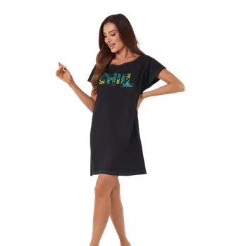 Dámská noční košile Dámská noční košile Italian Fashion Chill XXL Černá