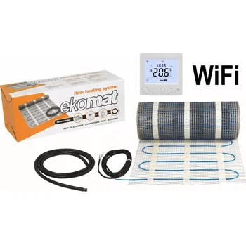 Topná rohož KIT ecoMAT 100/5 WIFI (sada topné rohože a termostatu 500W; 0,5x10m)