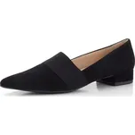 Högl semišové špičaté baleríny s pružinkou Schwarz 0-172042 - 37.5 | P686334