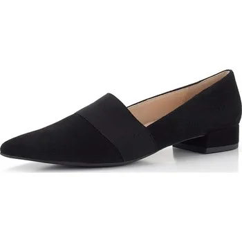 Dámské baleríny Högl semišové špičaté baleríny s pružinkou Schwarz 0-172042 - 37.5 | P686334