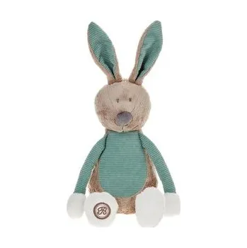 plyšák Królik Enzo beżowo-miętowy 27cm