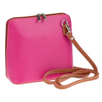 Kabelka NovaKabelka.cz Kožená italská crossbody kabelka Grana Rosa Camel