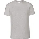 Fruit of the Loom Dětské bavlněné triko 61-363-0 Heather Grey 128