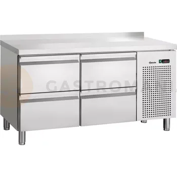 Chladící stůl s okrajem, 4 šuplíky, 1342x700x850 mm | BARTSCHER, S4-150 MA