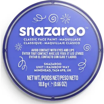 Výtvarná barva Barva na obličej Snazaroo - Modrá 18 ml