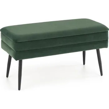 Taburet Taburet Velva 1, zelená / černá