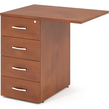 Zásuvkový kontejner Kontejner Impress 80 x 60 cm - 4 zásuvky (ke stolu Impress 73 cm), javor