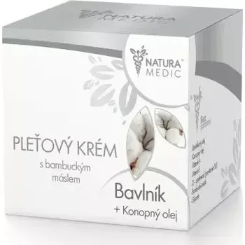 Pleťový krém KRÉM S BAMBUCKÝM MÁSLEM - BAVLNÍK + KONOPNÝ OLEJ 150g