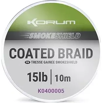 KORUM Stahovací návazcová šňůra Smokeshield Coated Braid 10m 15lb (KORUM Smokeshield Coated Braid 10m 15lb)