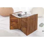 Designová taburetka Pyramid 45cm palisandr