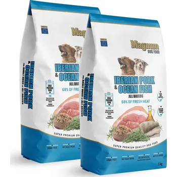 Krmivo pro psa Magnum Iberian Pork & Ocean Fish All Breed 2x3kg