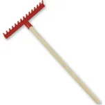 Hrábě s dřevěnou násadou - 64 cm