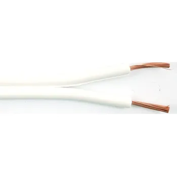 elektrický kabel TEKABEN Kabel CYH 2x0,5 (V03VH-H) bílá