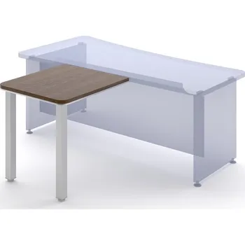 Jednací stůl Jednací prvek TopOffice 80 x 70 cm, dub charleston