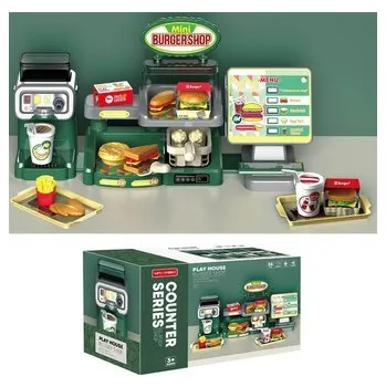 Dětská kuchyňka Zestaw restauracja fast food