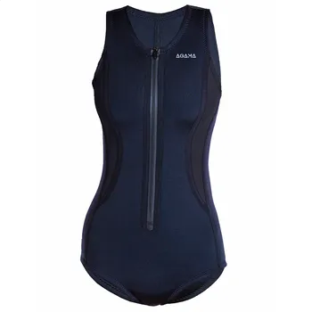 Dámské plavky Dámské neoprenové plavky Agama ELLE CLASSIC 3 mm - S 38 černá