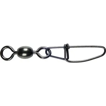 Black Cat - Obratlíks karabinkou Cross Lock Swivel Velikost 4/0 100kg 3ks