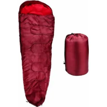 Spacák Spací pytel mumie červený 80 x 210 cm ED-250108