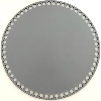 Dno na košík kruh 20cm šedé