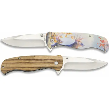kapesní nůž Albainox Zavírací Nůž Jelen 19851 Dřevěná
