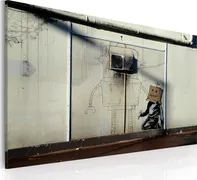 Artgeist Obraz na plátně 60 x 40 cm Robots Banksy