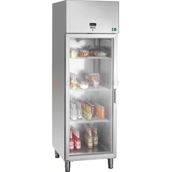 Lednice Chladící skříň s prosklenými dveřmi 461 l, 680x855x2060 mm | BARTSCHER, 700 GN210
