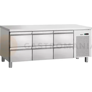Chladící stůl, 6 šuplíků, 1792x700x850 mm | BARTSCHER, S6-150