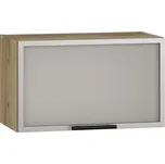 Horní skříňka skleněná Vento GOV-60/36, dub kraft