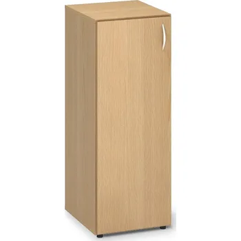 Šatní skříň Střední úzká skříň ProOffice 40 x 47 x 106,3 cm, levá, buk