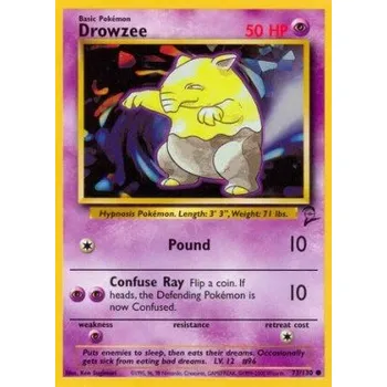 Sběratelská karetní hra Pokémon BS2 073/130 Drowzee - Base Set 2 Stav: Excellent