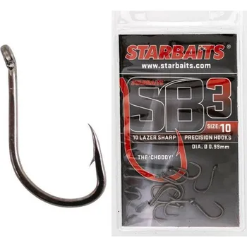 Rybářský háček STARBAITS - Háčky SB 3 vel. 10 10ks