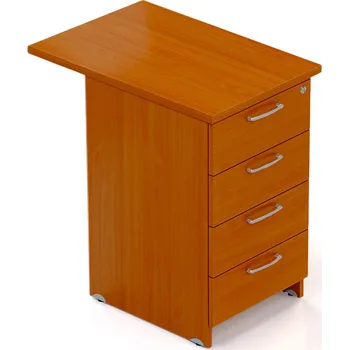 Zásuvkový kontejner Kontejner Visio 70 x 47 cm - 4 zásuvky, třešeň