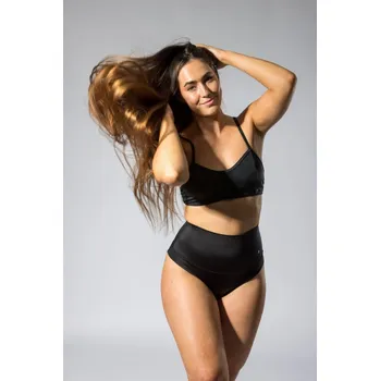 Dámské plavky GoldBee Plavkové stahovací kalhotky M Černá