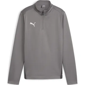 Dívčí tričko Triko s dlouhým rukávem Puma teamGOAL Training 1/4 Zip Top Jr 658632-13 Velikost 128
