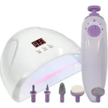 Sada na nehty Showell Beauty UV lampa + pilník