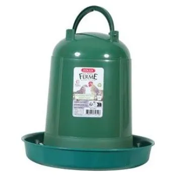 Chov hospodářského zvířete Žlab pitný pro drůbež 3l recykl.plast zelená Zolux