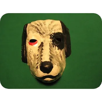 Karnevalová maska Maska papírová - pes