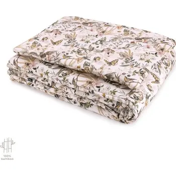 Příslušenství pro dětskou postel a kolébku Makaszka Bambusová sada do postýlky "S" (70x90/40x30) BEST MEMORIES