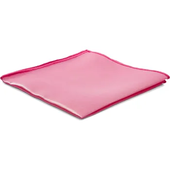 Látkový kapesník Lesklý baby růžový kapesníček do saka Basic - Trendhim