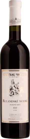 CHÂTEAU VALTICE Rulandské modré pozdní sběr 2022 0,75l suché víno červené víno